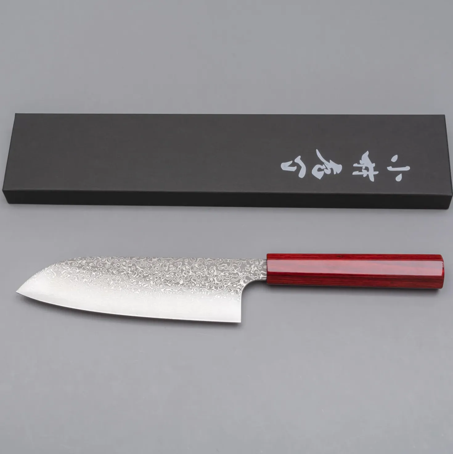 Kei Kobayashi SG-2 Damast Red Santoku