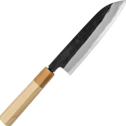 Kenji Togashi Black Santoku 18 cm