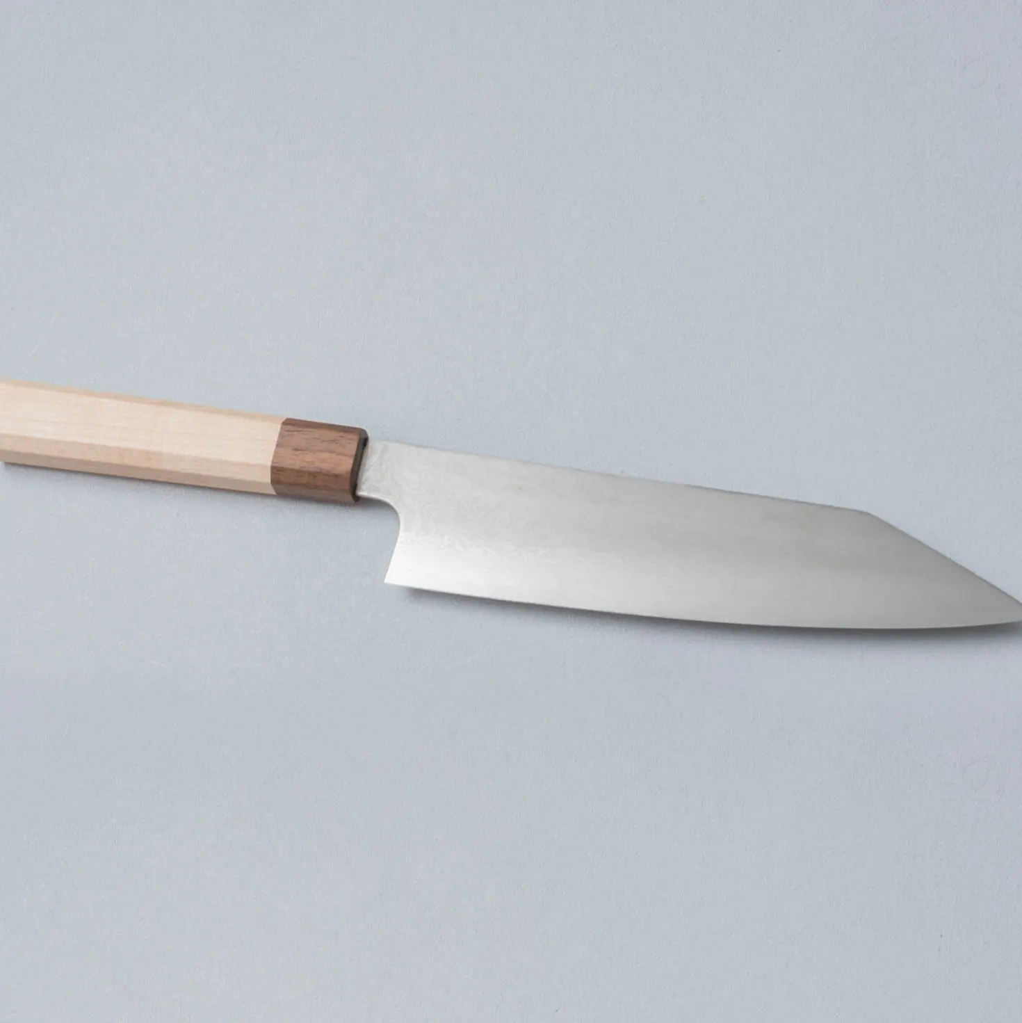 Kenshiro Hatono Ginsan Damast Maple Kiritsuke 21 cm