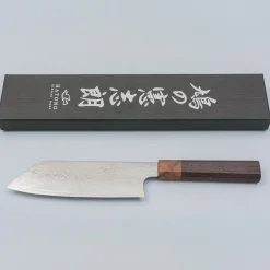 Kenshiro Hatono SG2 Damast Polished Wenge Bunka 18 cm