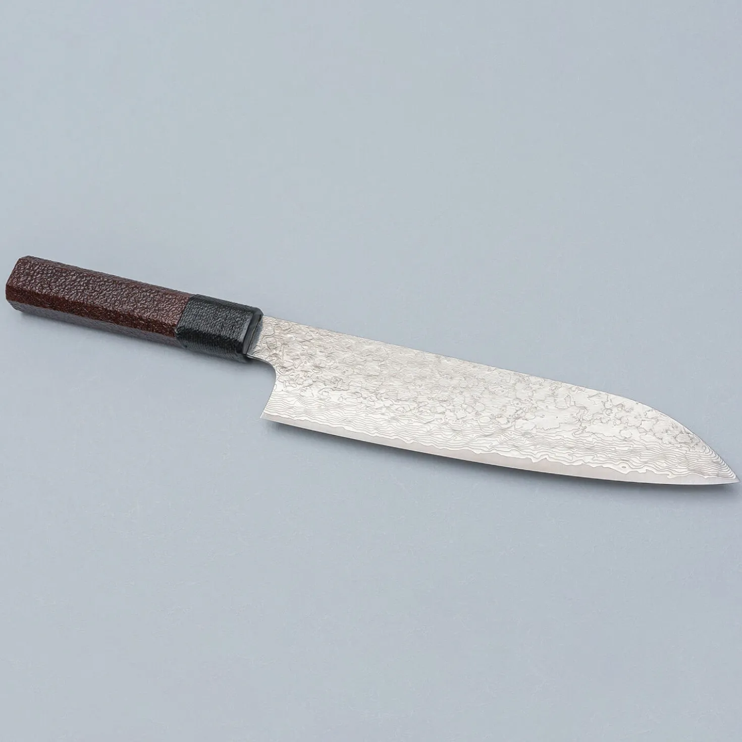 Kenshiro Hatono SG2 Damast Urushi Dark Gyuto 21 cm
