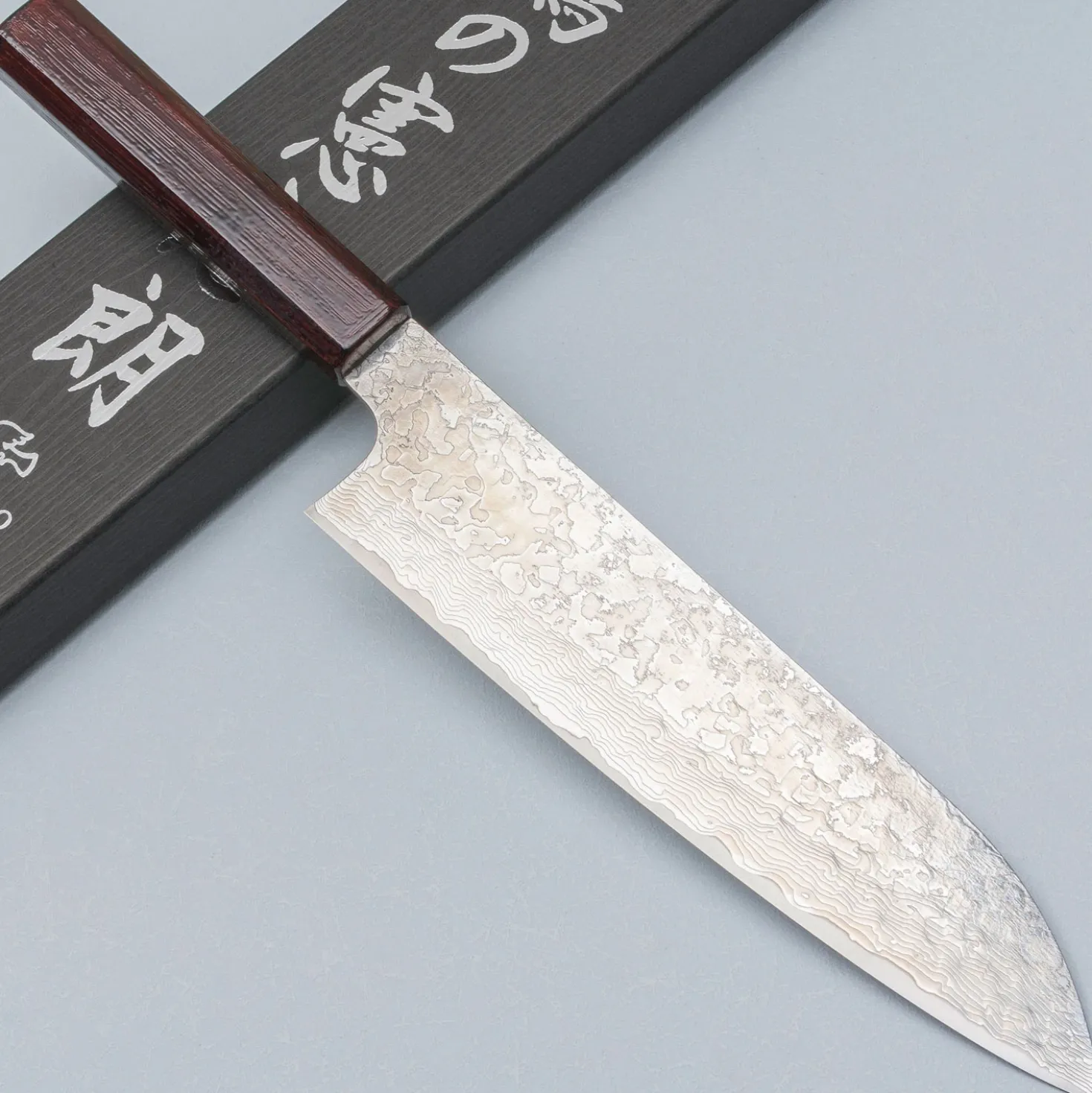 Kenshiro Hatono SG2 Damast Urushi (a4) Gyuto 21 cm