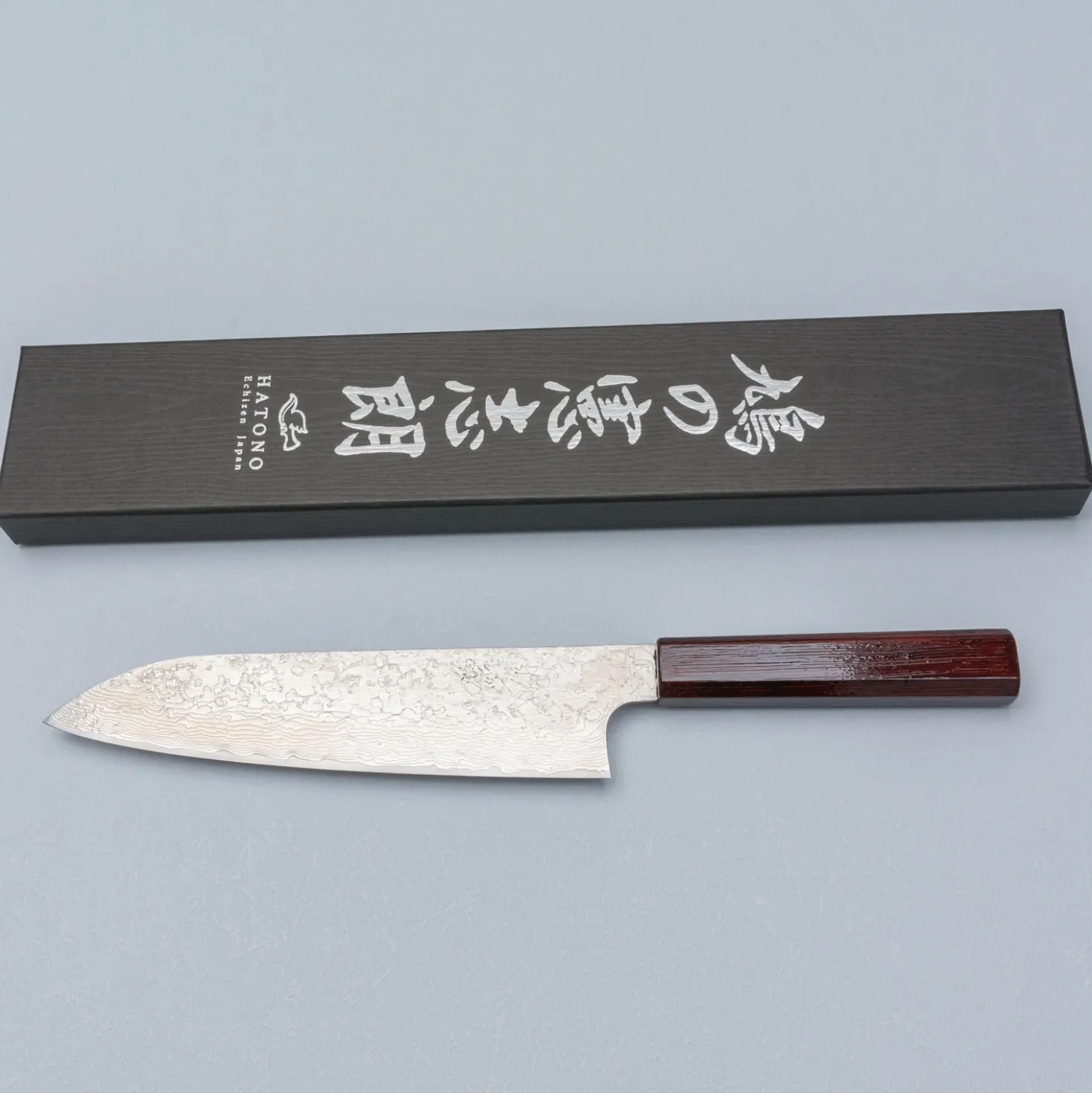 Kenshiro Hatono SG2 Damast Urushi (a4) Gyuto 21 cm