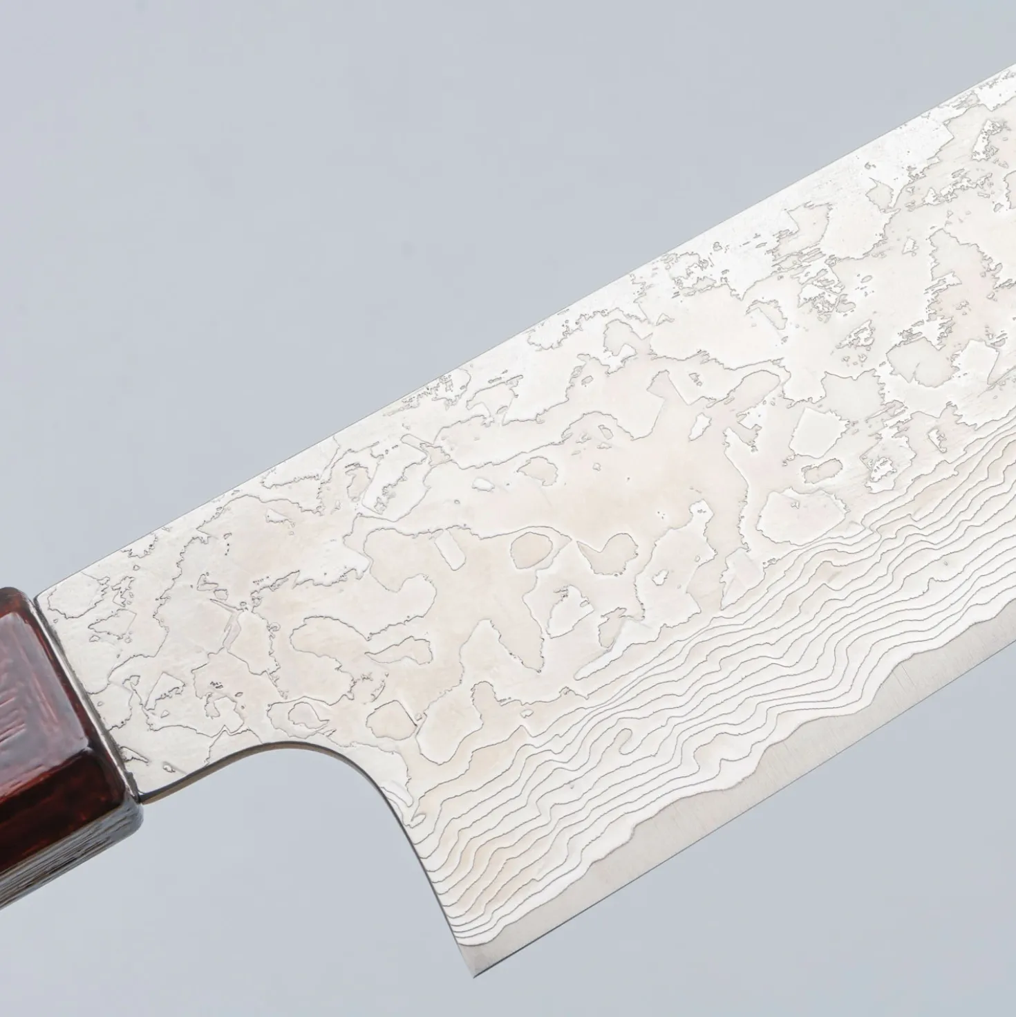 Kenshiro Hatono SG2 Damast Urushi (a4) Gyuto 21 cm