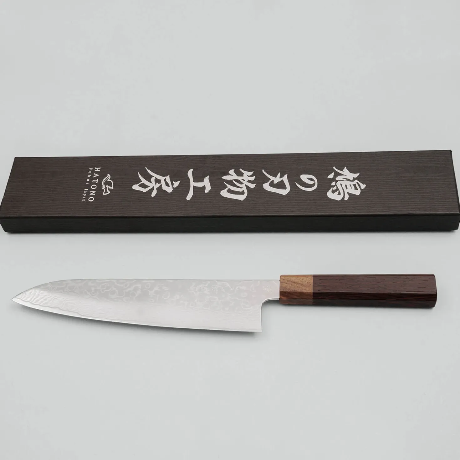 Kenshiro Hatono SG2 Damast Wenge Gyuto 24 cm