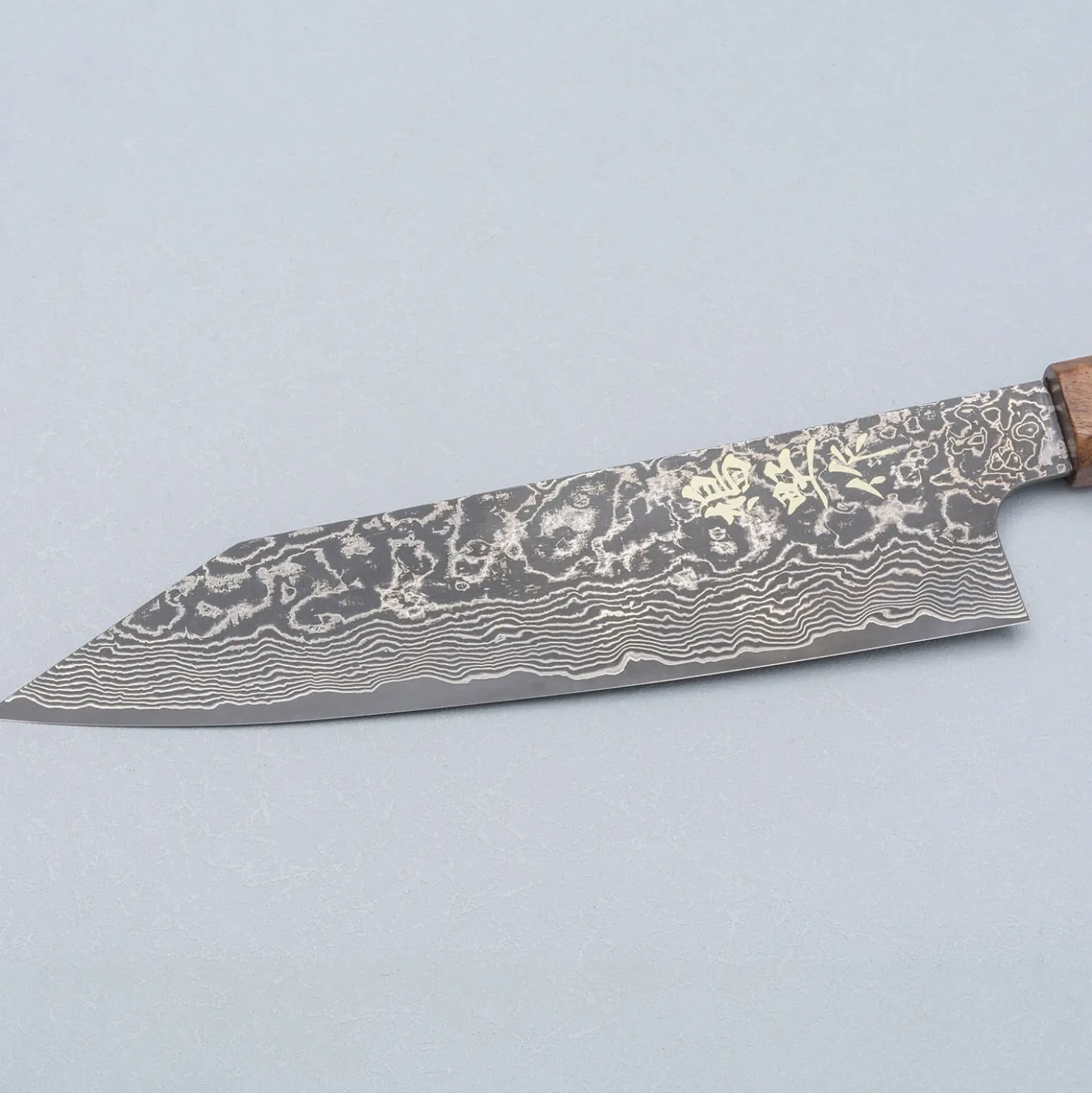 Kenshiro Hatono SG2 Nickel Damast Wenge Gyuto 21 cm