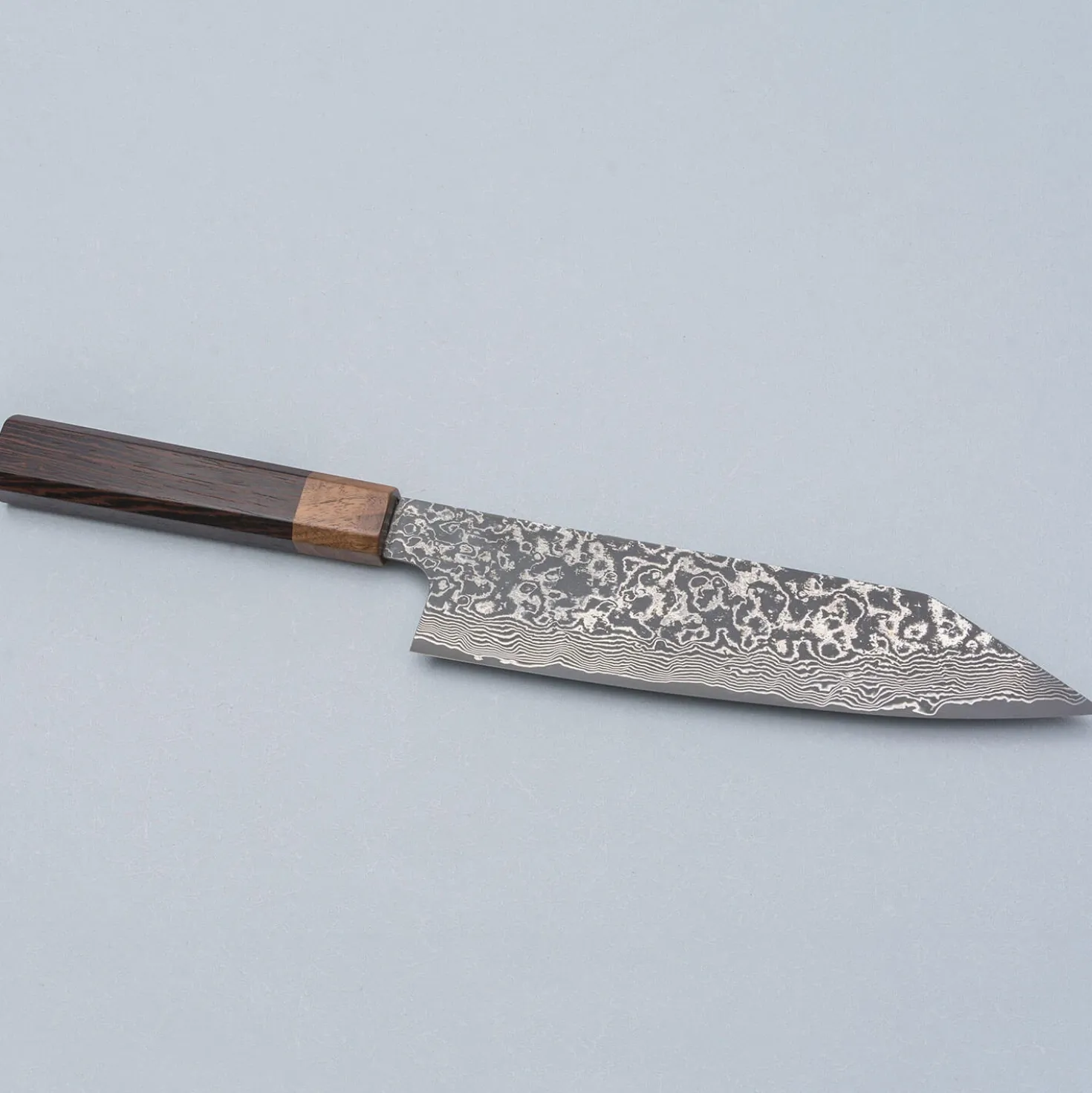 Kenshiro Hatono SG2 Nickel Damast Wenge Gyuto 21 cm