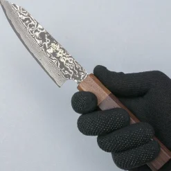 Kenshiro Hatono SG2 Nickel Damast Wenge Petty 13.5 cm