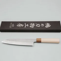 Kenshiro Hatono Shirogami #1 Nashiji Gyuto 21 cm