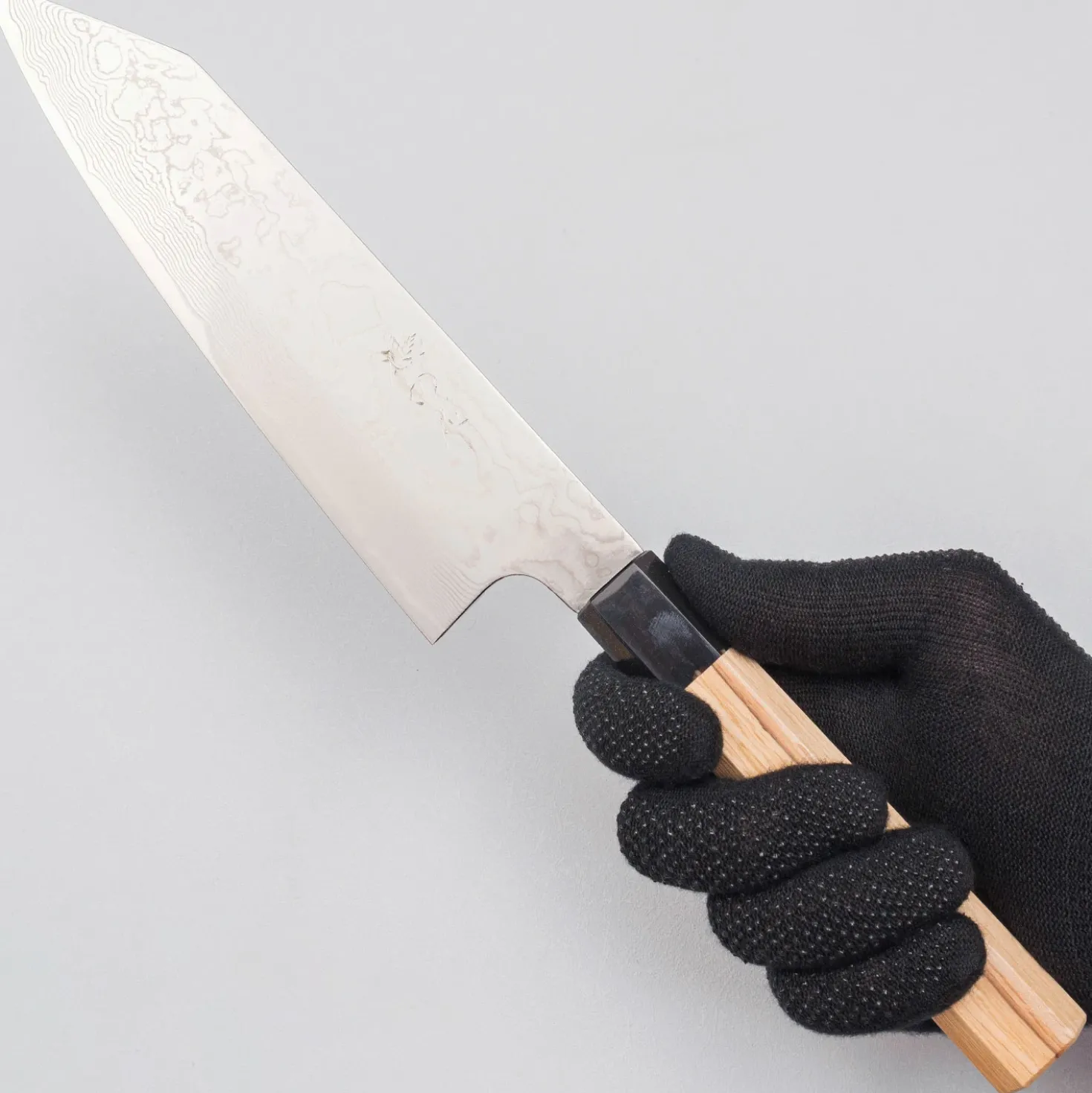 Kenshiro Hatono STRIX Damast Oak Gyuto 21 cm