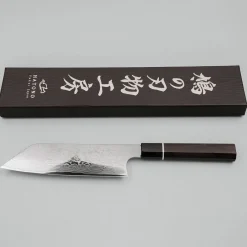 Kenshiro Hatono STRIX Damast Ebony Bunka 18 cm