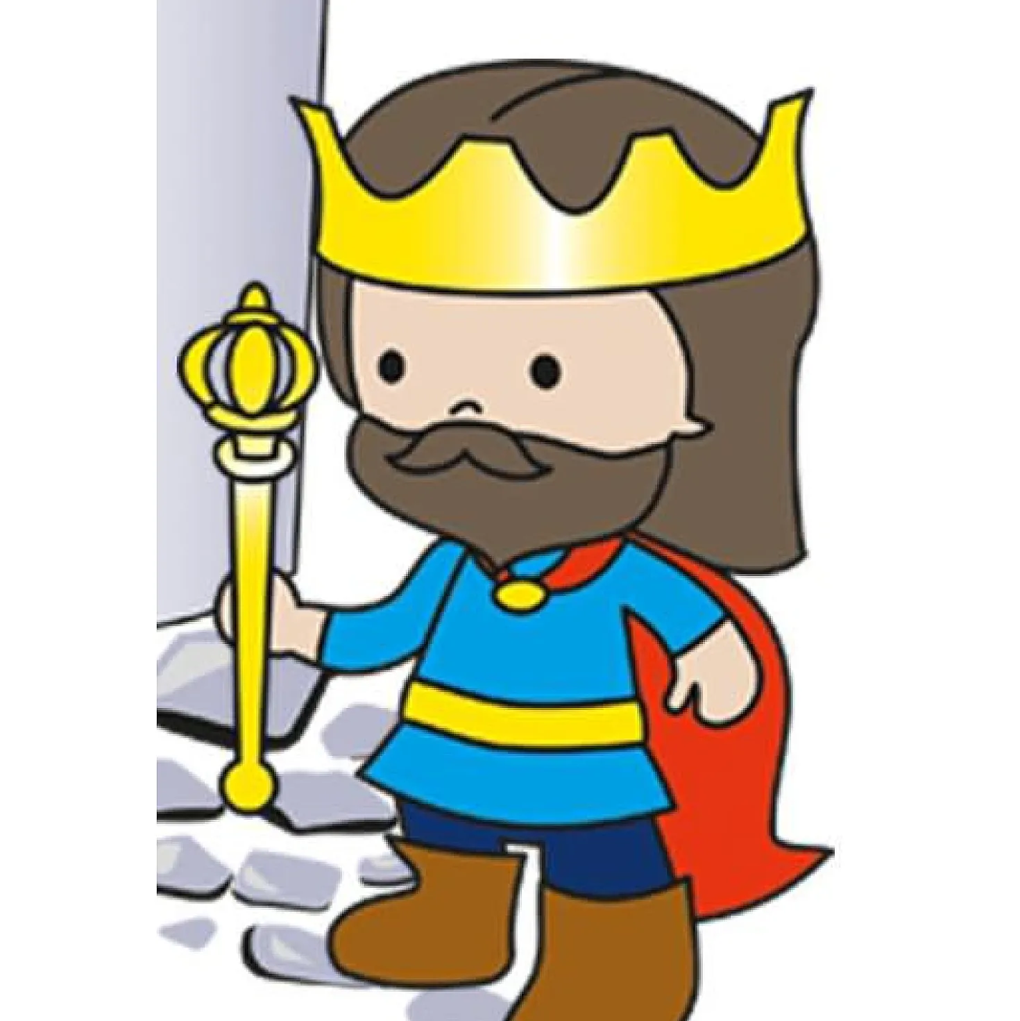 Kinderbestek Keltum Prinses en Ridder Lancelot