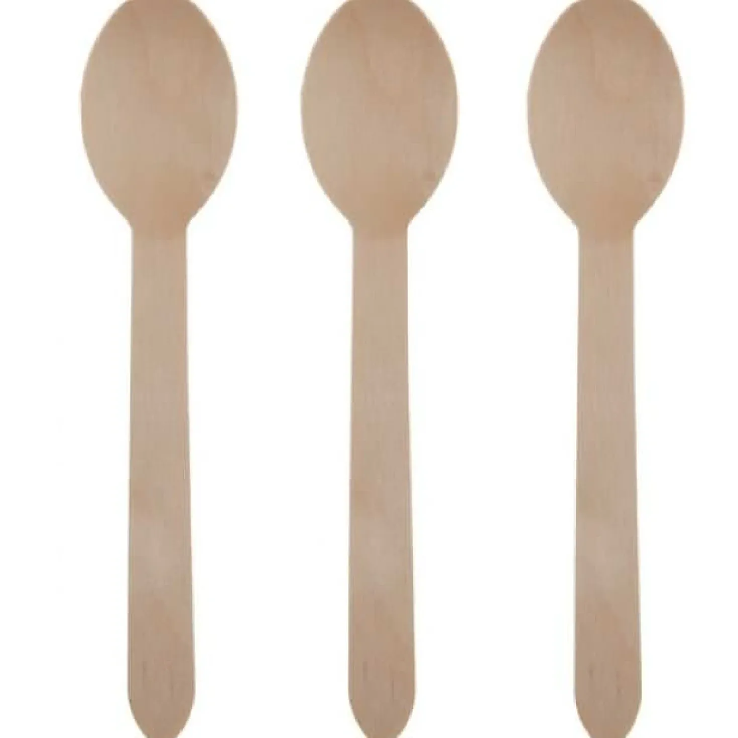 Kleine Houten Wegwerp Lepels