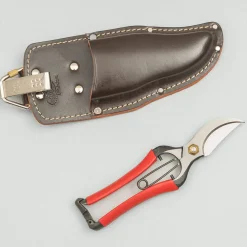 Kobayashi Seikyo Snoeischaar B-2 20 cm + Leren hoes