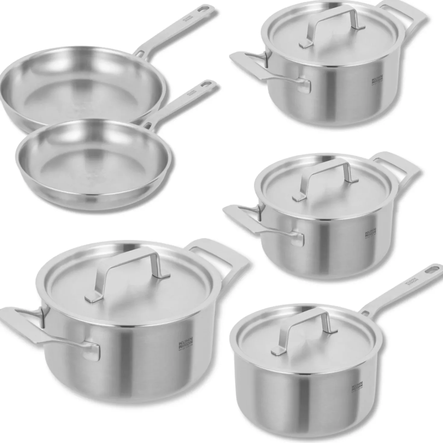 Kuhn Rikon Culinary Fiveply Pannenset 6 Delig