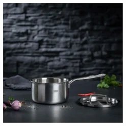 Kuhn Rikon Culinary Fiveply Steelpan Met Deksel 16 cm