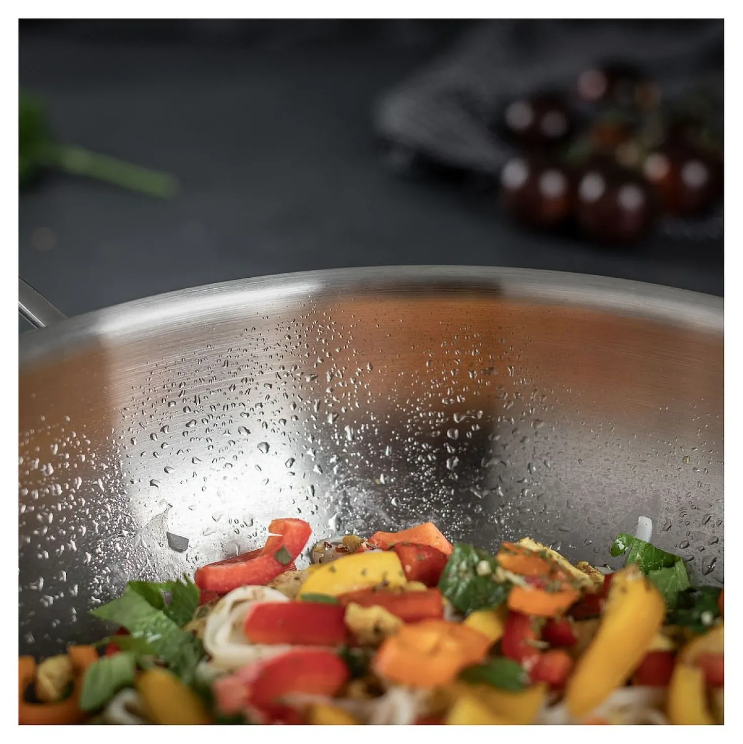 Kuhn Rikon Culinary Fiveply Wok Met Deksel 28 cm