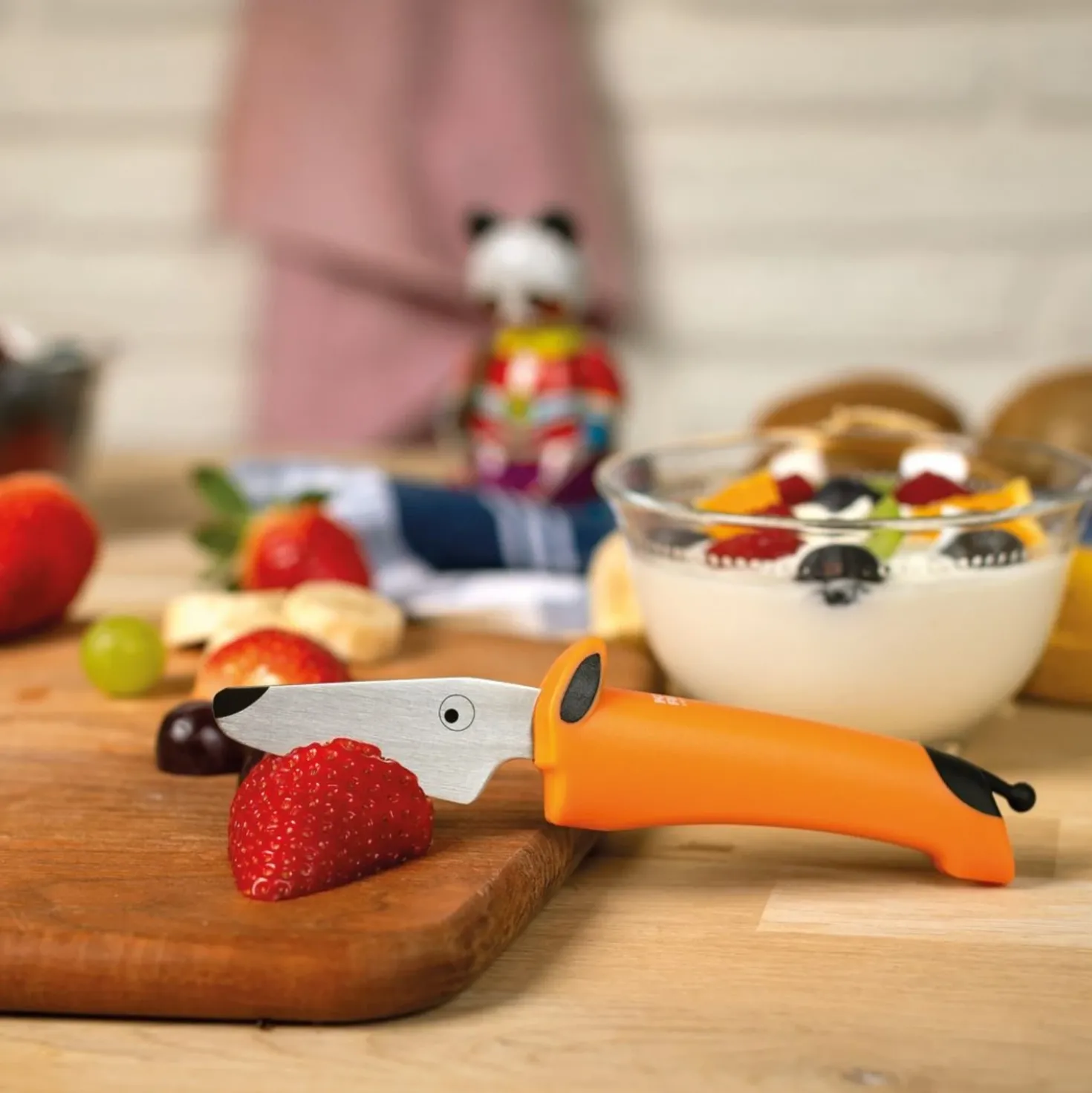 Kuhn Rikon KinderKitchen Kindermessen Set Hond Oranje/Zwart