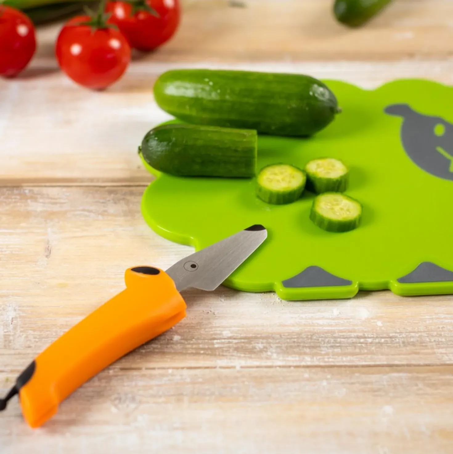Kuhn Rikon KinderKitchen Kindermessen Set Hond Oranje/Zwart
