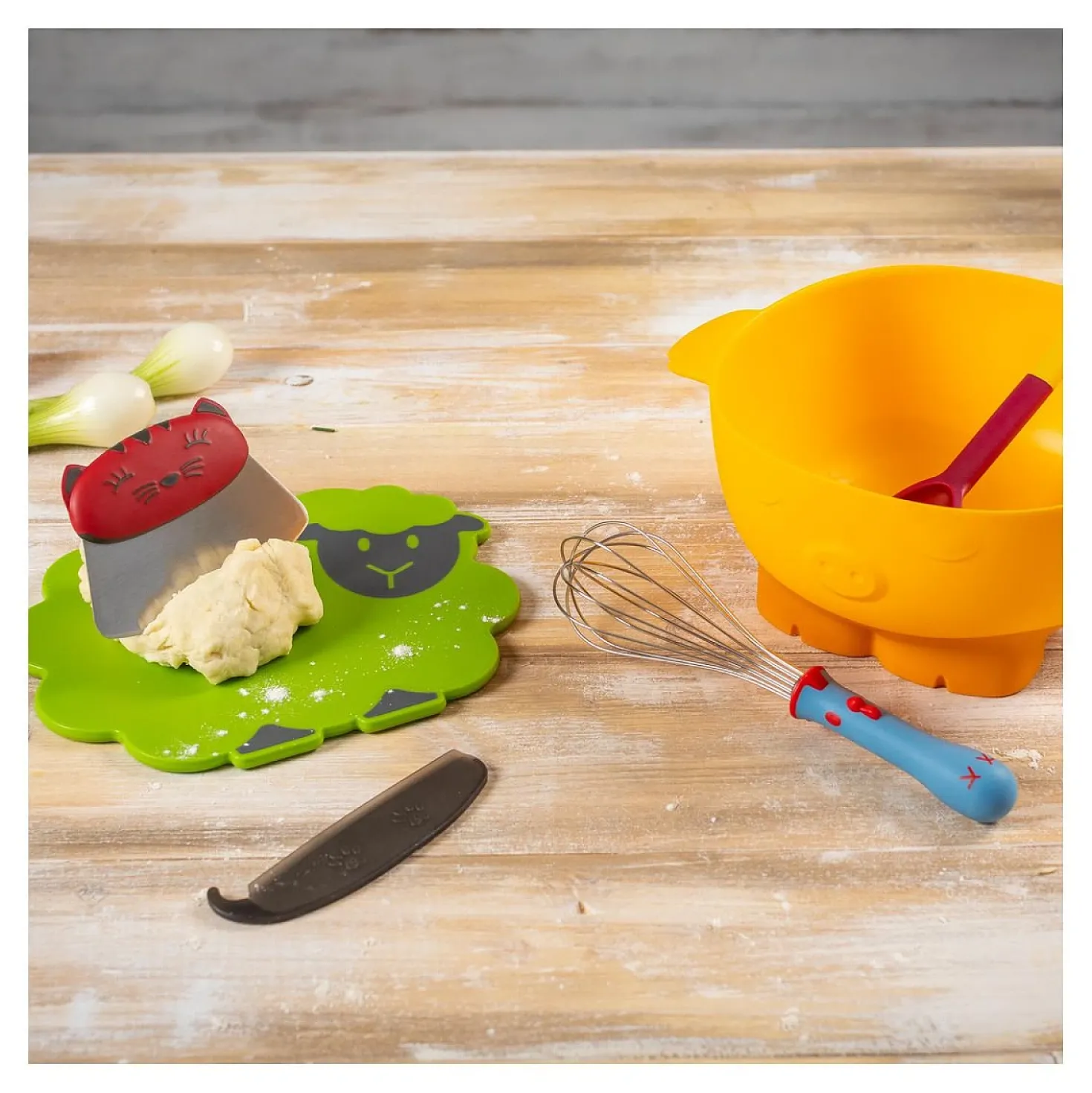 Kuhn Rikon KinderKitchen Wiegemes + Snijplank