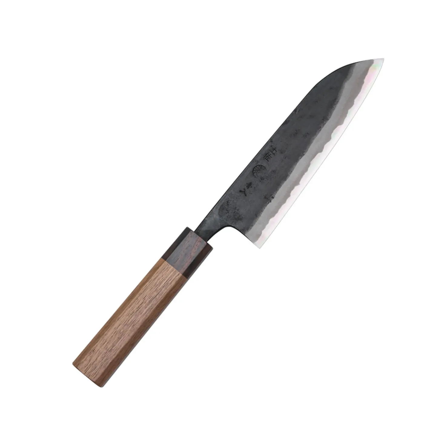 Kyohei Aogami Walnut Santoku 16.5 cm