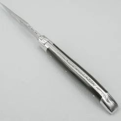 Laguiole en Aubrac Classic Zakmes Zwart Hoorn 12 cm