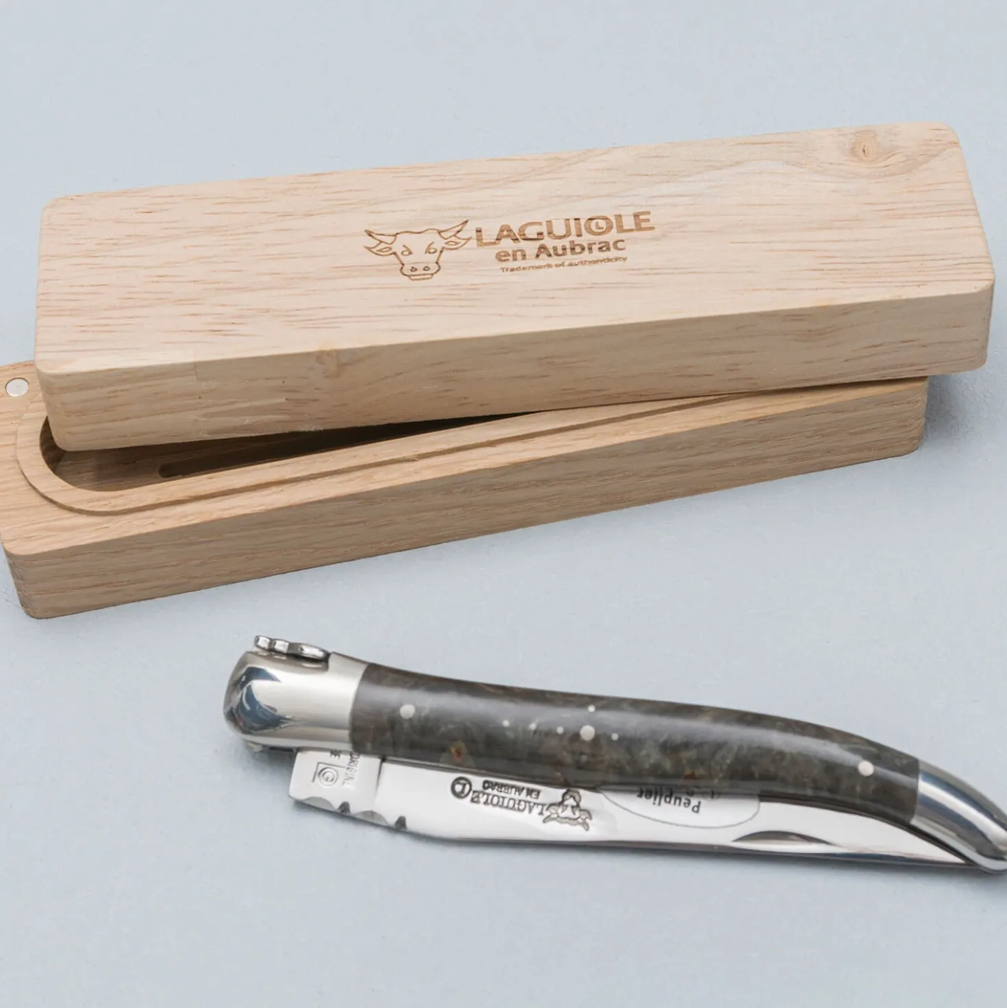 Laguiole en Aubrac Classic Zakmes Populier 12 cm