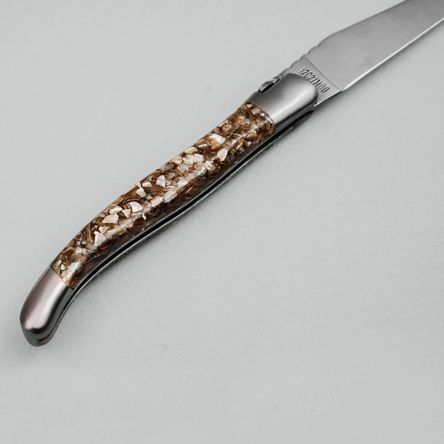 Laguiole en Aubrac Classic Zakmes Parelmoer 12 cm
