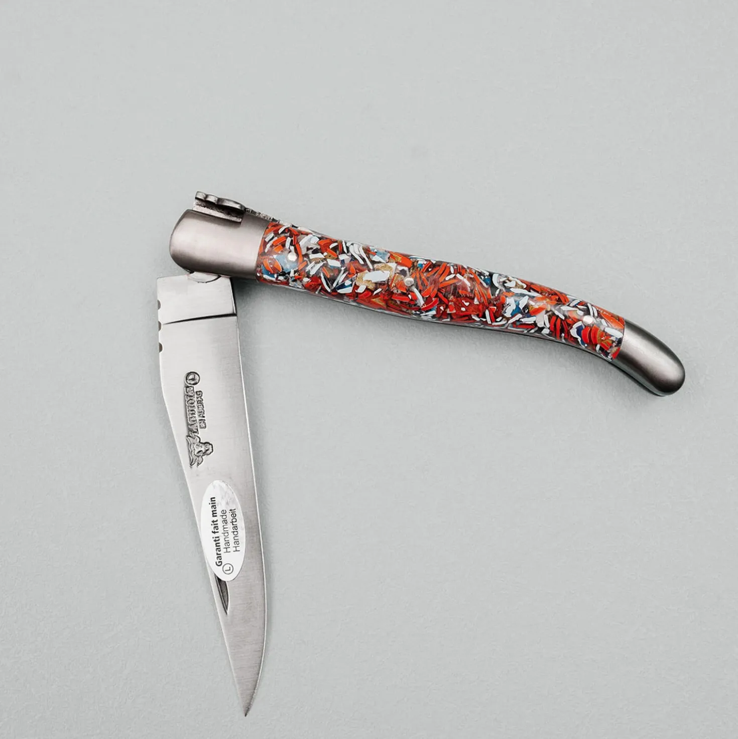 Laguiole en Aubrac Classic Zakmes Bank Kaarten 12 cm