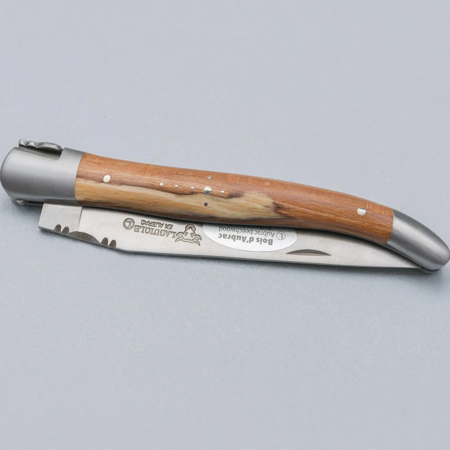 Laguiole en Aubrac Classic Zakmes Aubrac Beechwood 12 cm
