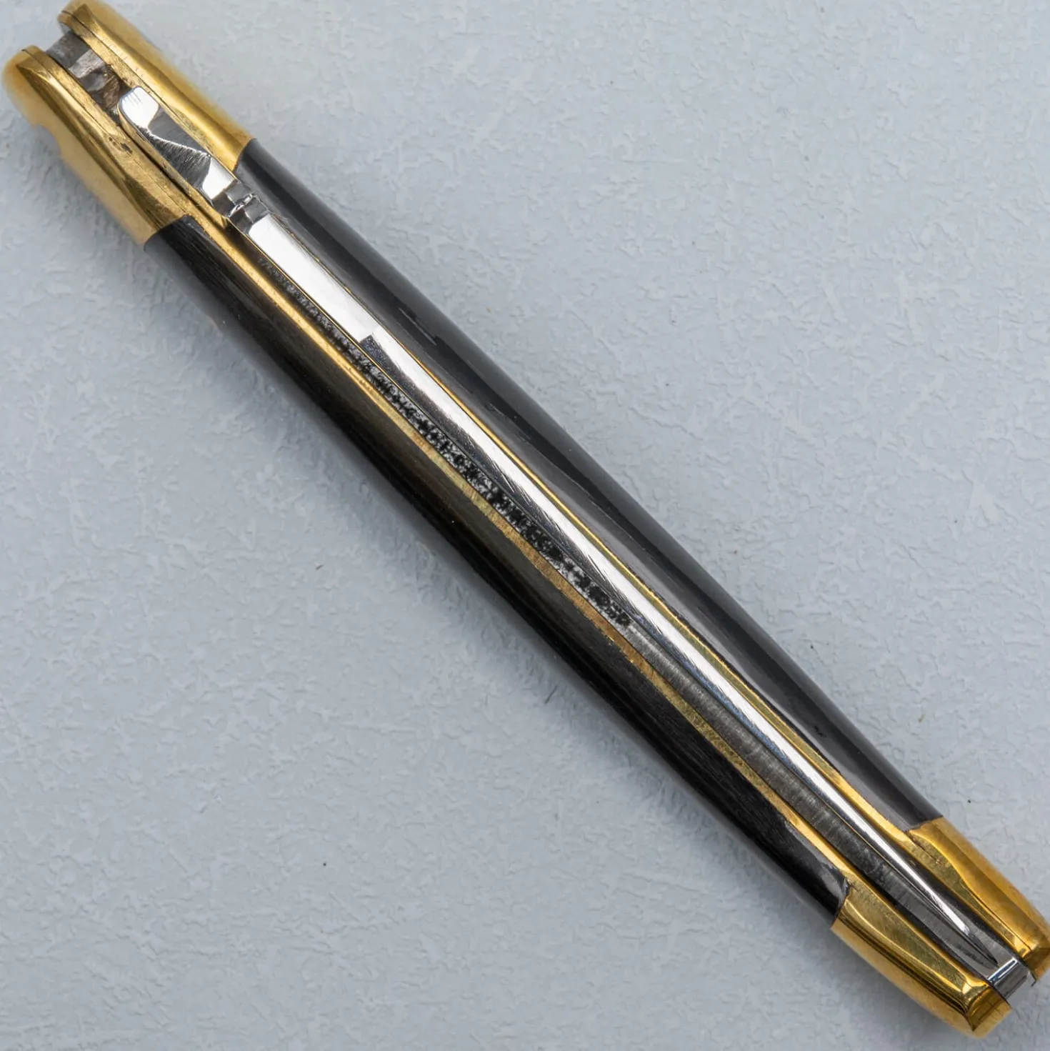 Laguiole en Aubrac Classic Zakmes Hoorn Zwart 12 cm