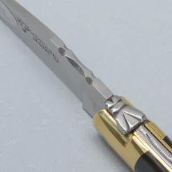 Laguiole en Aubrac Classic Zakmes Hoorn Zwart 12 cm