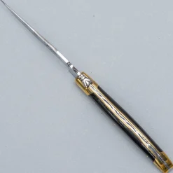 Laguiole en Aubrac Classic Zakmes Hoorn Zwart 12 cm