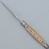 Laguiole en Aubrac Classic Zakmes Olijfhout 12 cm