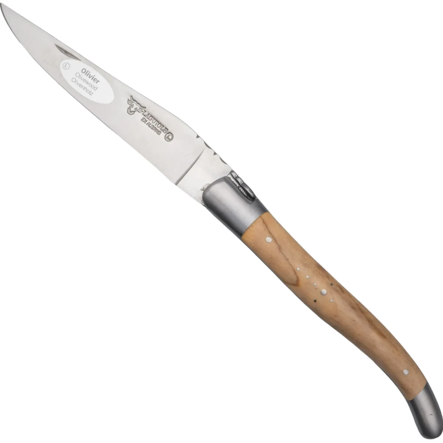 Laguiole en Aubrac Classic Zakmes Olijfhout 12 cm