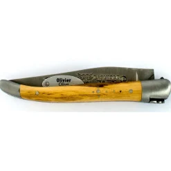 Laguiole en Aubrac Classic Zakmes Olijfhout 10 cm