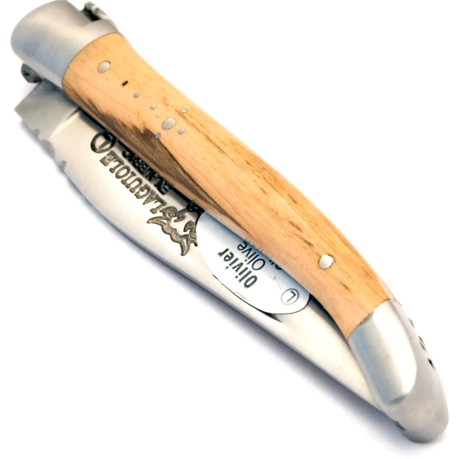 Laguiole en Aubrac Classic Zakmes Olijfhout 10 cm