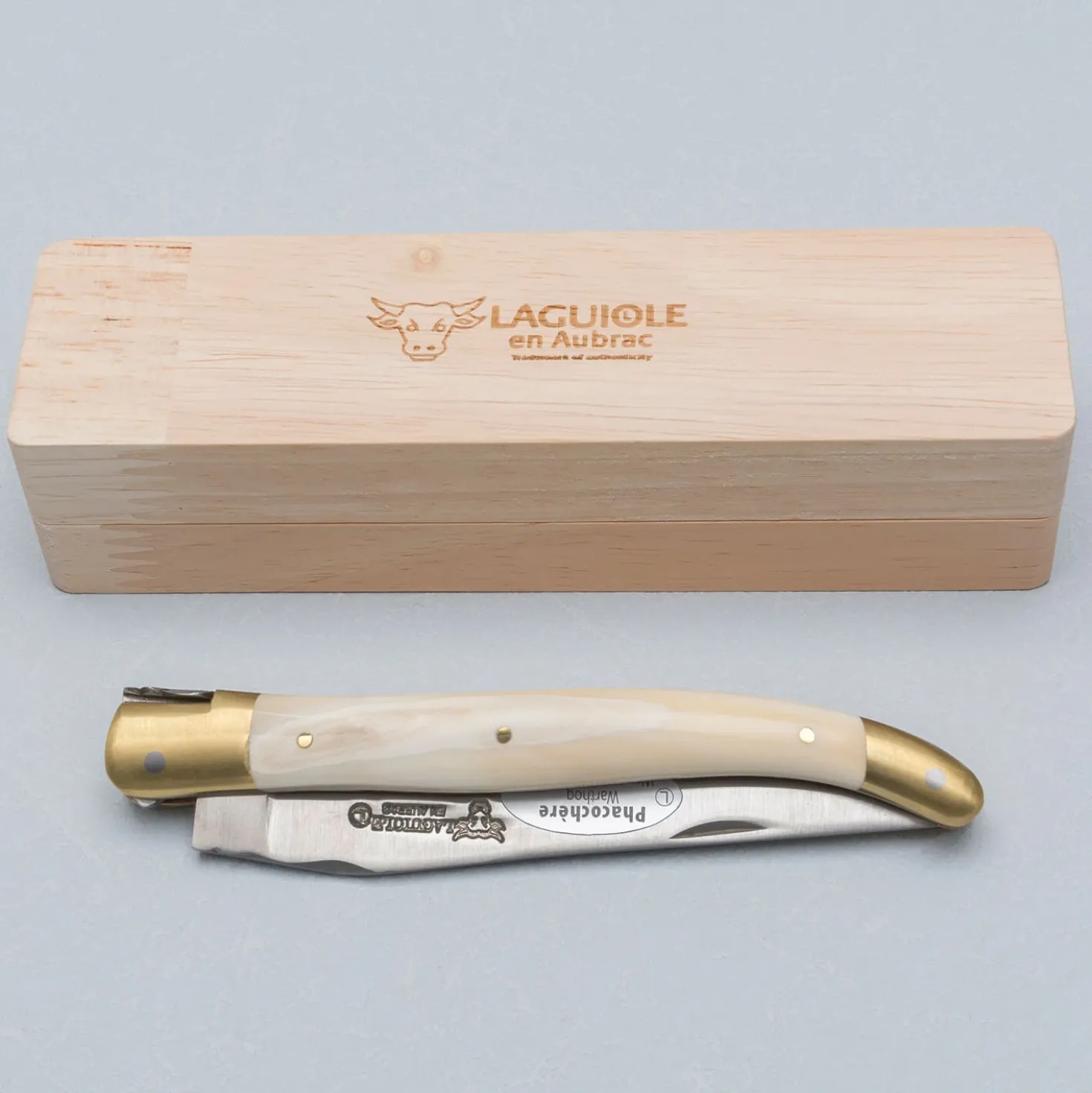 Laguiole en Aubrac Exclusive Laiton Cuivre Zakmes