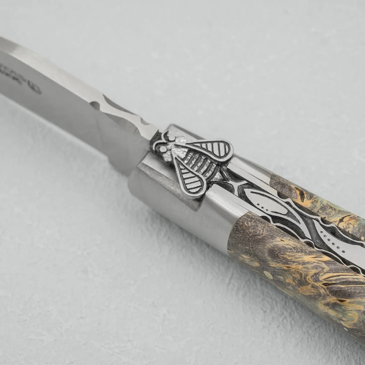 Laguiole en Aubrac Exclusive Elderberry Zakmes 12 cm