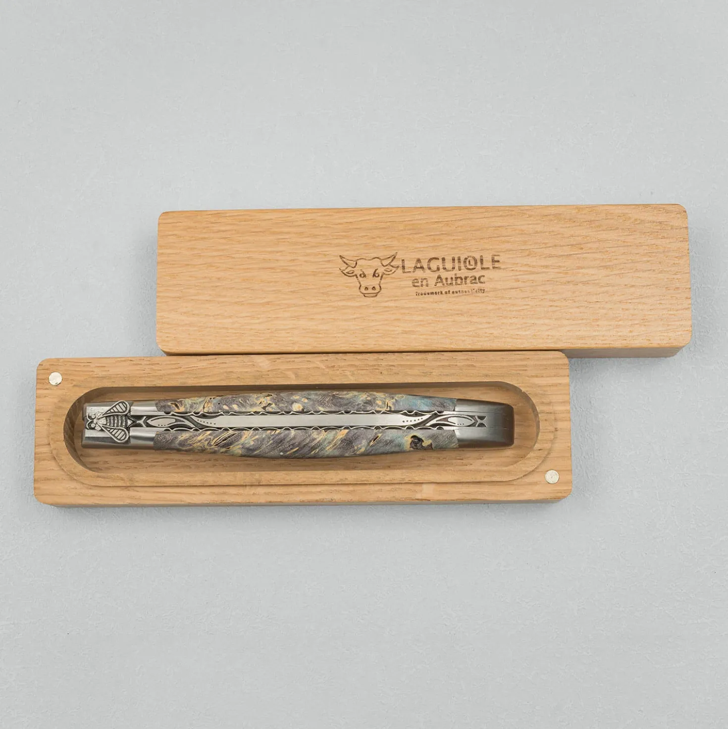 Laguiole en Aubrac Exclusive Elderberry Zakmes 12 cm