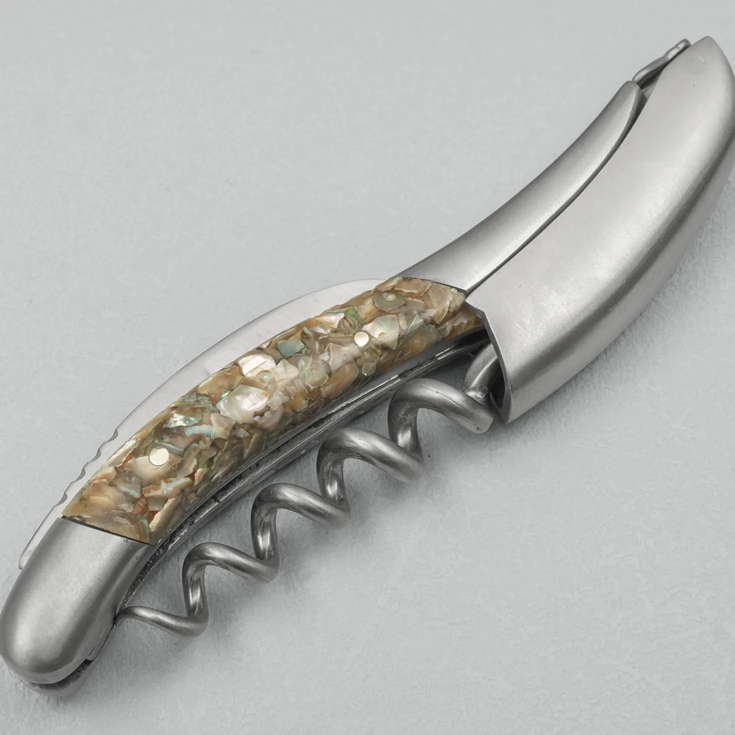 Laguiole en Aubrac Kelnersmes Parelmoer