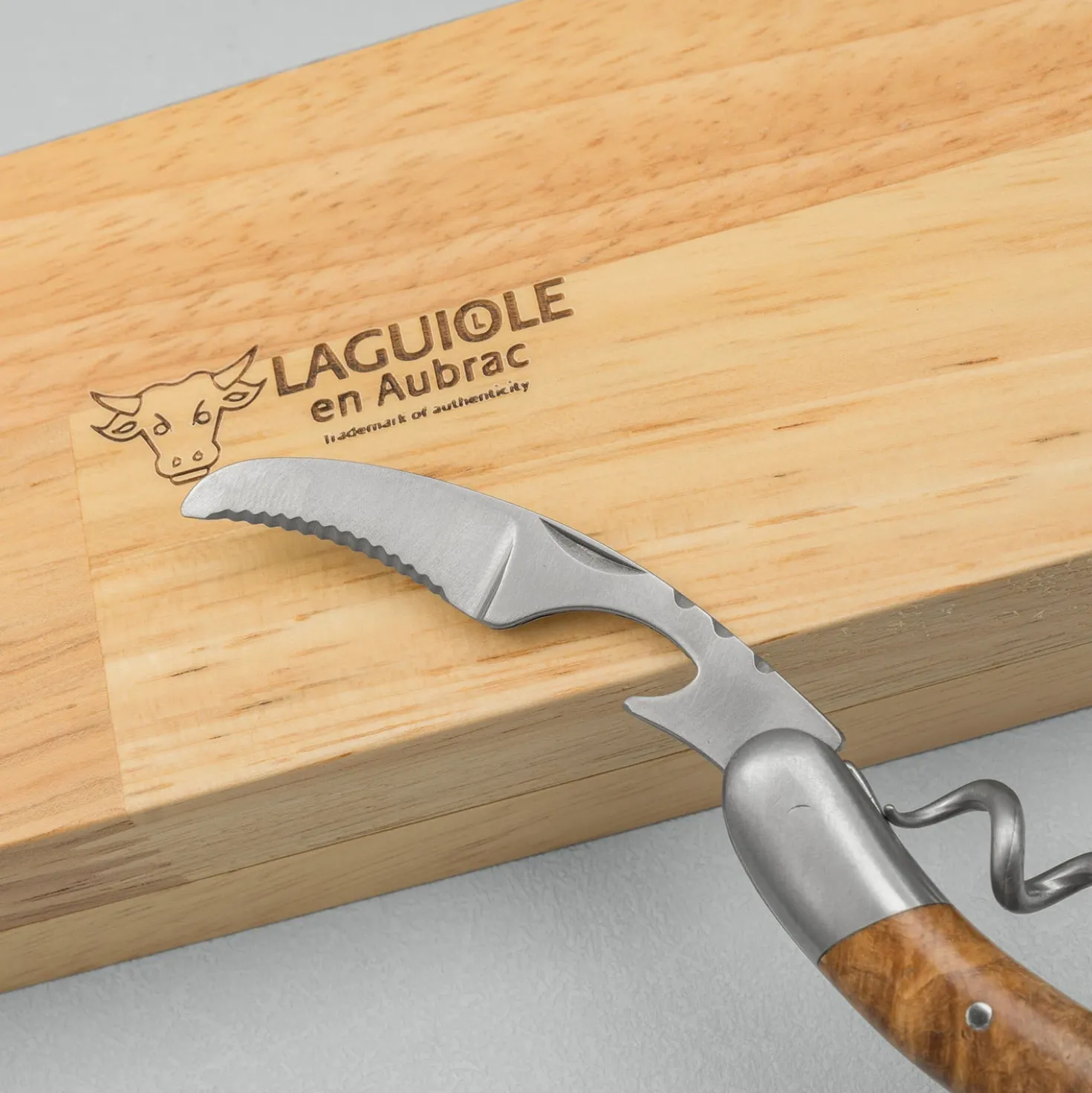 Laguiole en Aubrac Kelnersmes Frenehout