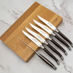 Laguiole en Aubrac Steakmessenset Wengé 6 delig