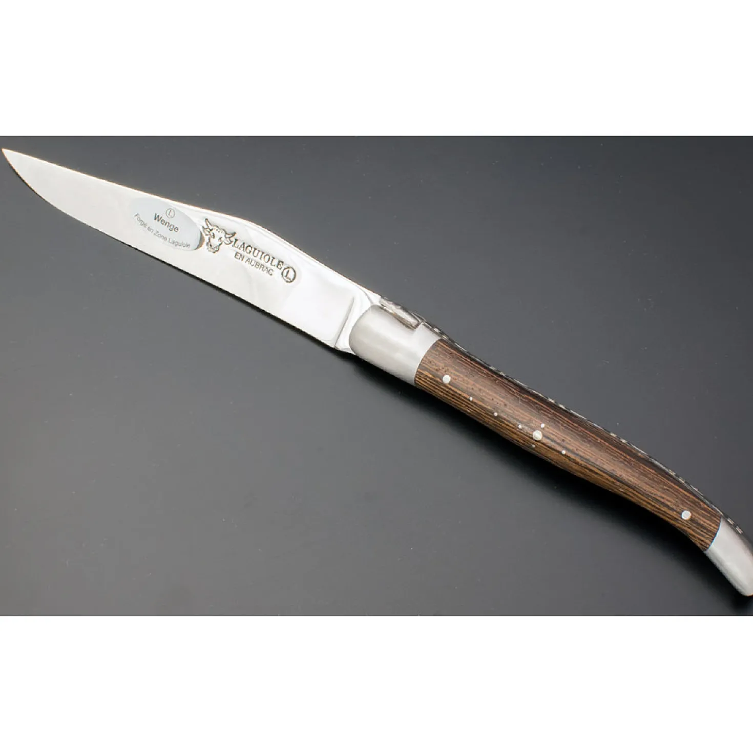 Laguiole en Aubrac Steakmessenset Wengé 6 delig
