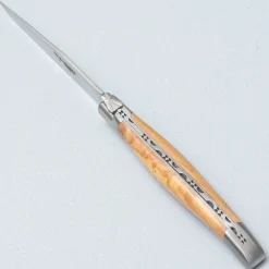 Laguiole en Aubrac Steakmessenset Olijf 4 delig
