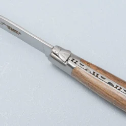Laguiole en Aubrac Steakmessenset Walnoot 4 delig