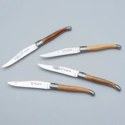 Laguiole en Aubrac Steakmessenset Mix 4 delig