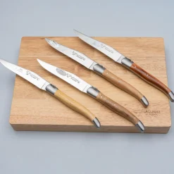Laguiole en Aubrac Steakmessenset Mix 4 delig