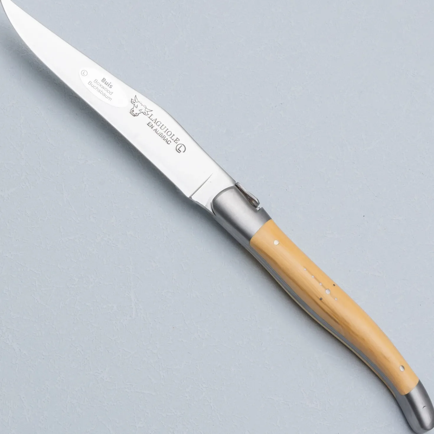 Laguiole en Aubrac Steakmessenset Mix 4 delig