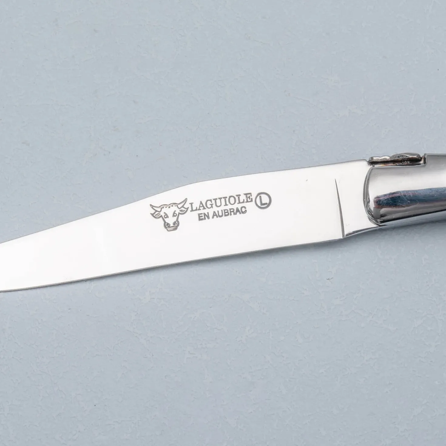 Laguiole en Aubrac Steakmessenset Hoorn 6 delig